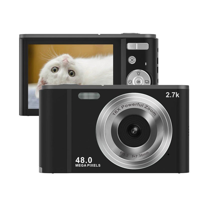 Multi-color 2.7K HD Dual Web Camera 8 Megapixel Pixel 2.8 inches Large Screen Auto Power Off Selfie Digital Camera