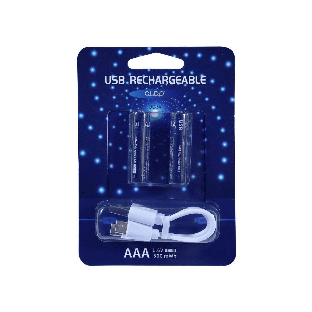 Cheap Price CLDP 1.6v Nizn Triple Aaa Size Rechargeable batteries Aaa 1.5v Rechargeable battery With Usb Port