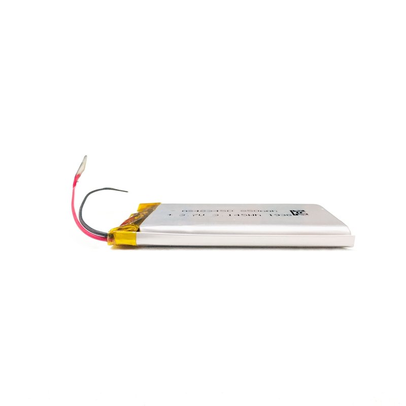 Customized Support! Rechargeable 3.7v lipo battery 483450 3.7v 850mAh lithium polymer battery with UL/CE Certificates