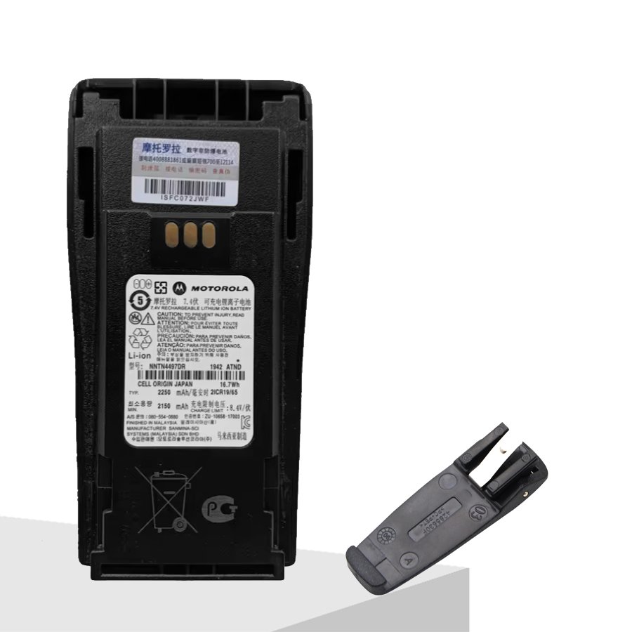 Original motorola NNTN4497 Digital Rechargeable Li-ion Battery for Walkie Talkie Replacement PMNN4497 Battery