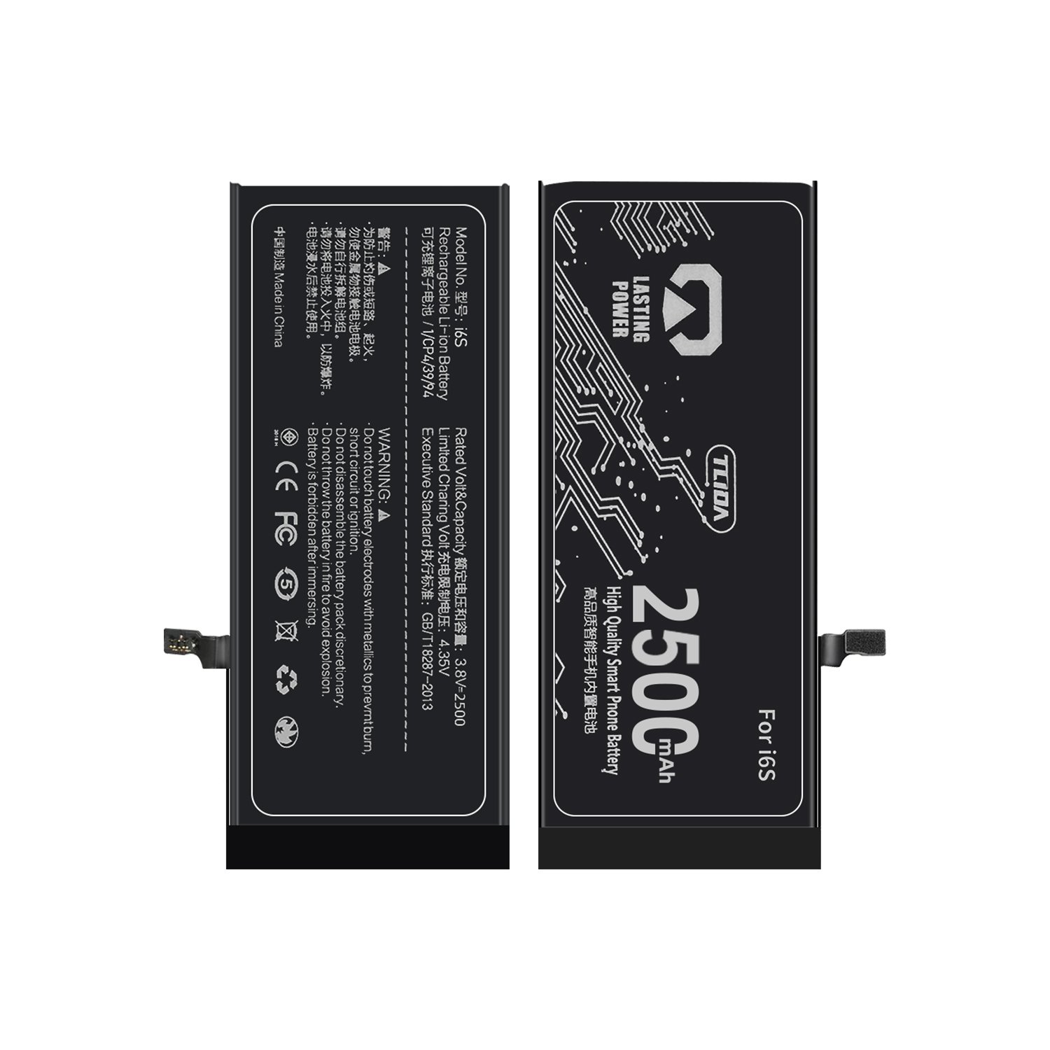 TLIDA smartphone mobile cellphone battery for iphone 6S high quality Batterie capacity Batteries wholesale