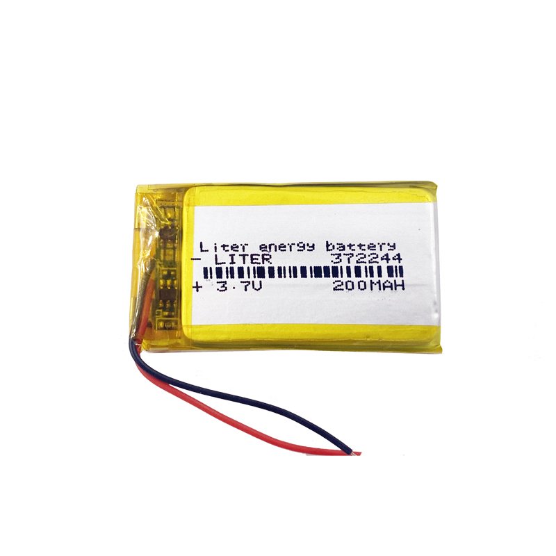 3.7V 372244 200mah Li ion lithium polymer battery Rechargeable Battery
