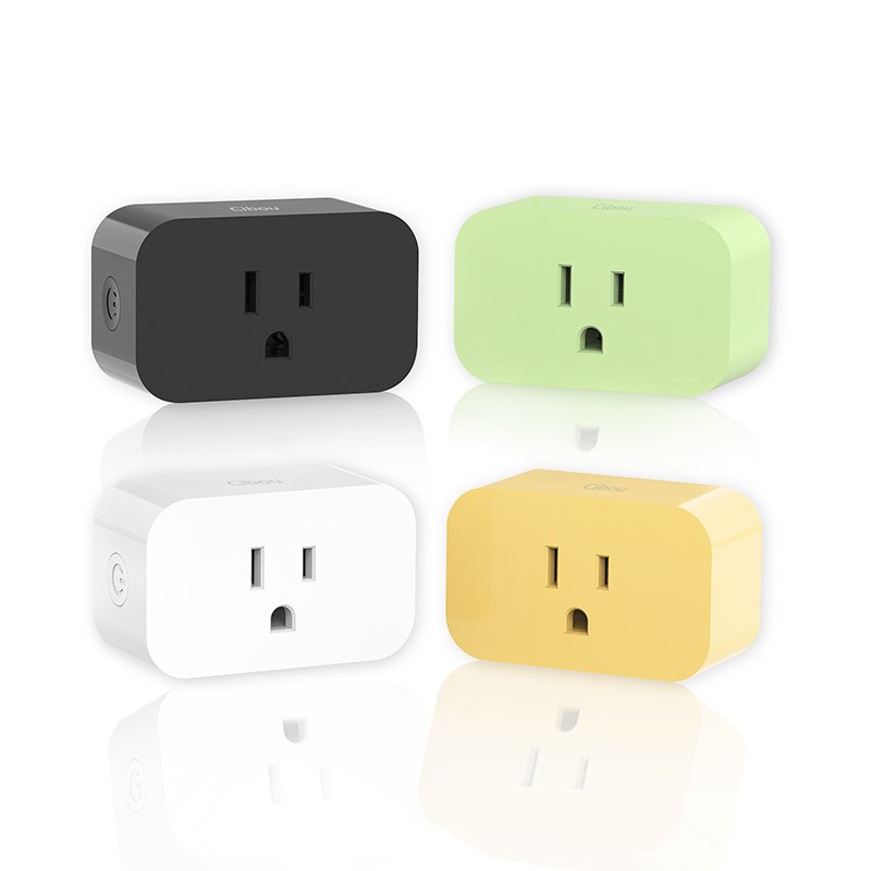 US American Standard Smart Socket Plug Enclosure Smart Power Socket Plug Energy Meter Smart WIFI Plug with Energy Monitoring