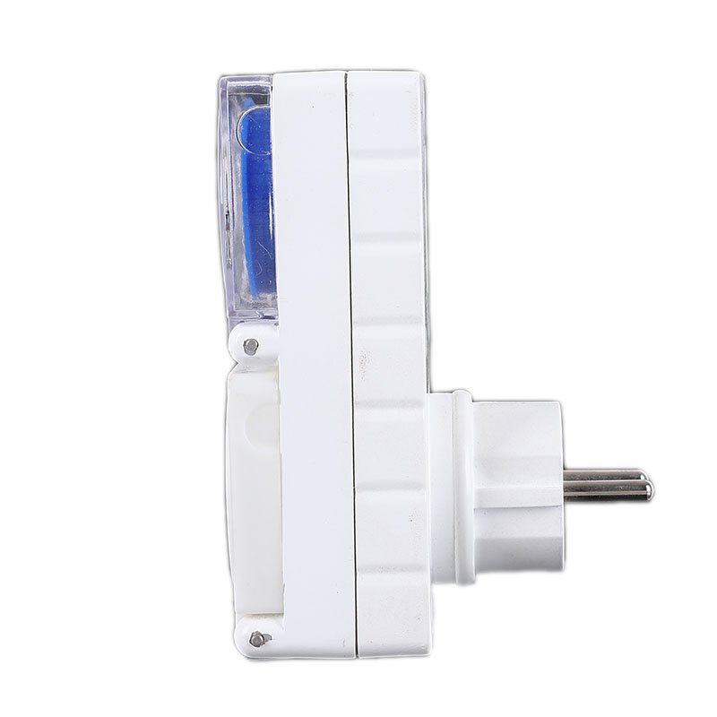 WTG-20A Germany EU 24 Hours Programmable Manual Mechanical Timer Plug Sockets Switches for Outdoor IP44