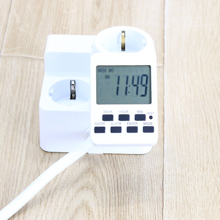 Multi-functional Digital Timer Plug Sockets Switches New Design Programmable Timer Socket For Home