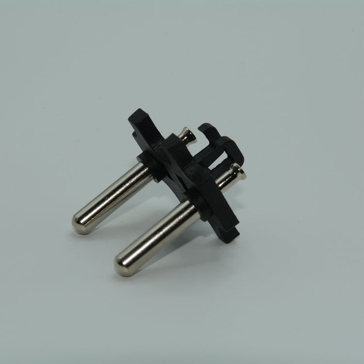 High Quality Round Plug Insert 2 Pins EU Hollow Plug Insert for Electrical Equipment