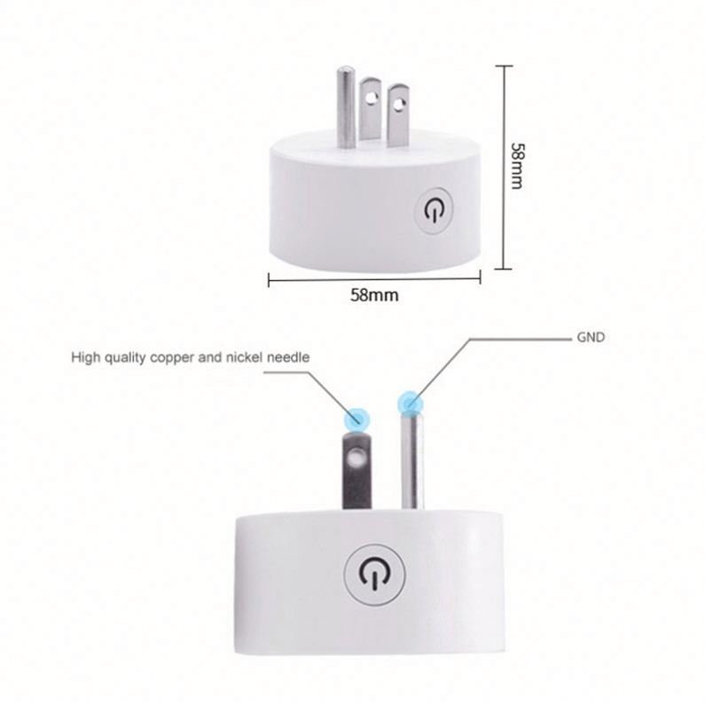 Wholesale Wireless US Wall Timer Socket Alexa Wifi Remote Control ewelink Home Power Mini Electrical 10a 220v Smart Plug