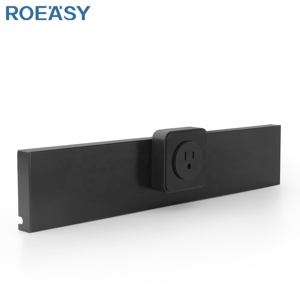 Roeasy usa electric plug sockets and switches smart electrical sockets and switches wall rail power track system socket