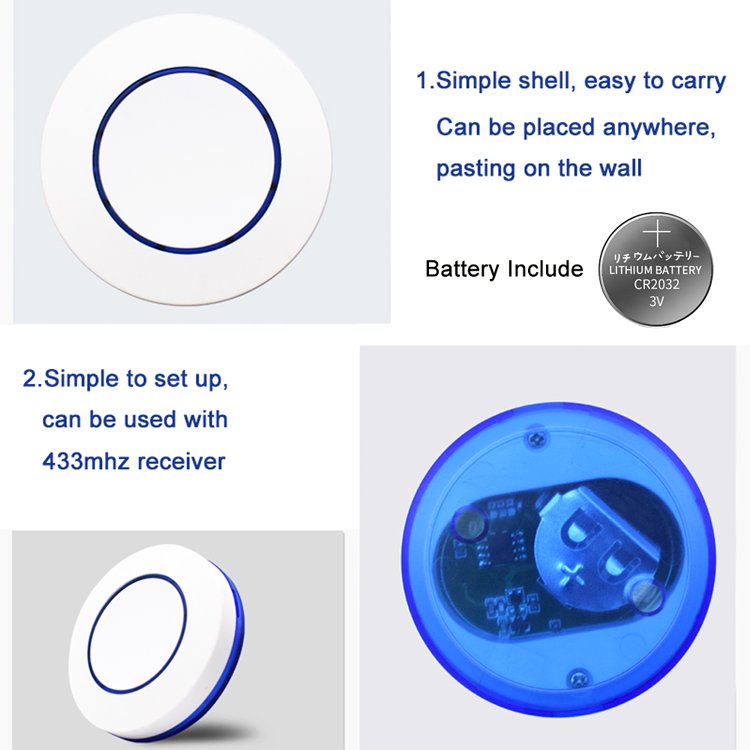 RF 433MHz Wireless Remote Control Socket Plug AC 110V 220V 16A EU Standard with Round Remote for Home Appliances