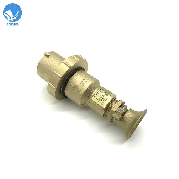 CTS3-2/15 2 pin 3 pin marine brass 32A high current watertight electric plug