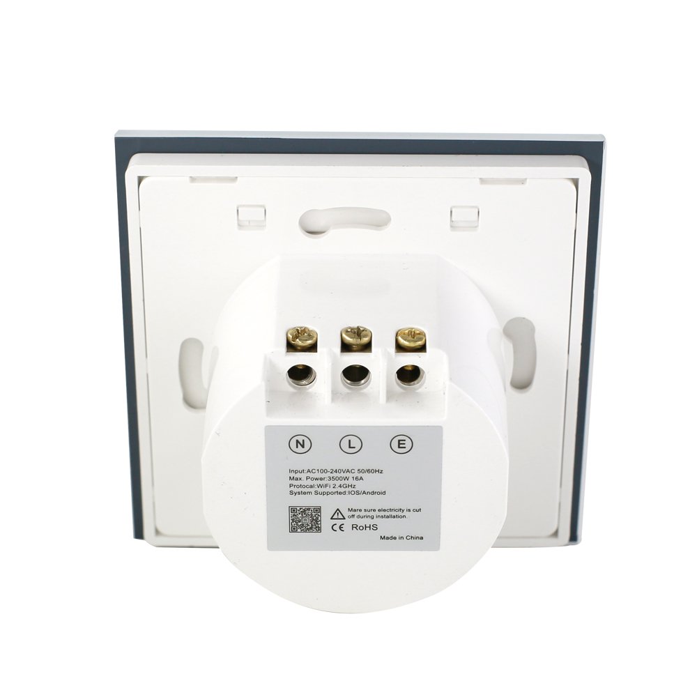 Glomarket Tuya Smart Wall Socket EU Standard Alexa Voice Phone App Timer Remote Control Smart WiFi Wall Power Socket