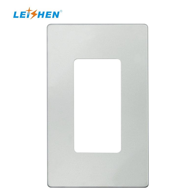 2022 Leishen Unique SCREWLESS wall socket switch TR receptacle outlet plug decor cover plate with perfect appearance & quality
