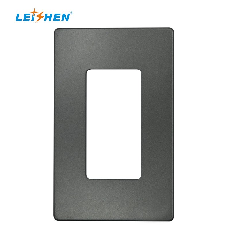 2022 Leishen Unique SCREWLESS wall socket switch TR receptacle outlet plug decor cover plate with perfect appearance & quality