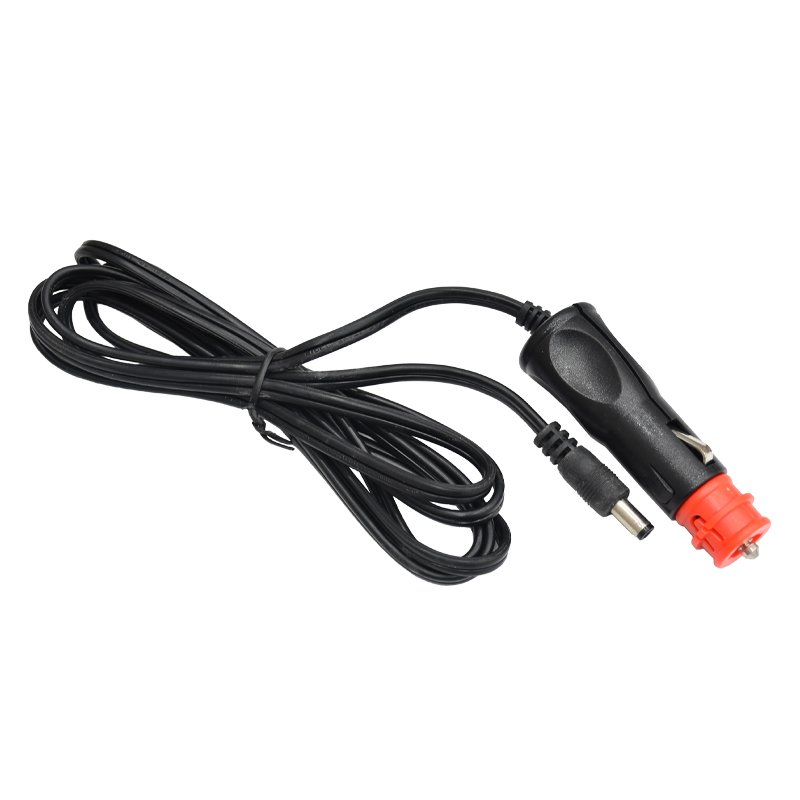 Waterproof 12V Car cigarette lighter socket dc 3.5mm plug wire harness for automobile