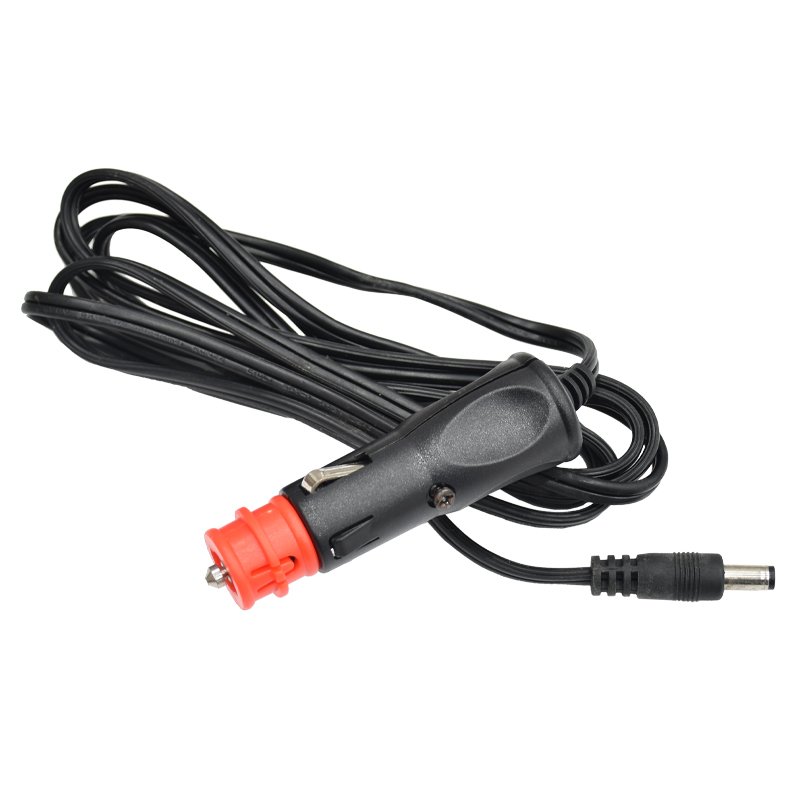 Waterproof 12V Car cigarette lighter socket dc 3.5mm plug wire harness for automobile