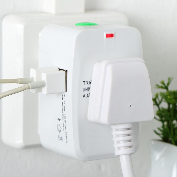 Worldwide International All In One 6A Adapters Plug 65w Pd Fast Charger Universal Travel Adapter With Saa Certification