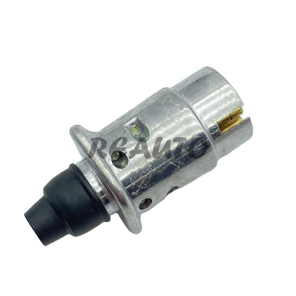 7 Pin Pole Electric Coupler Socket Adapter Plug For Heavy Duty Truck Trailer Spare Parts