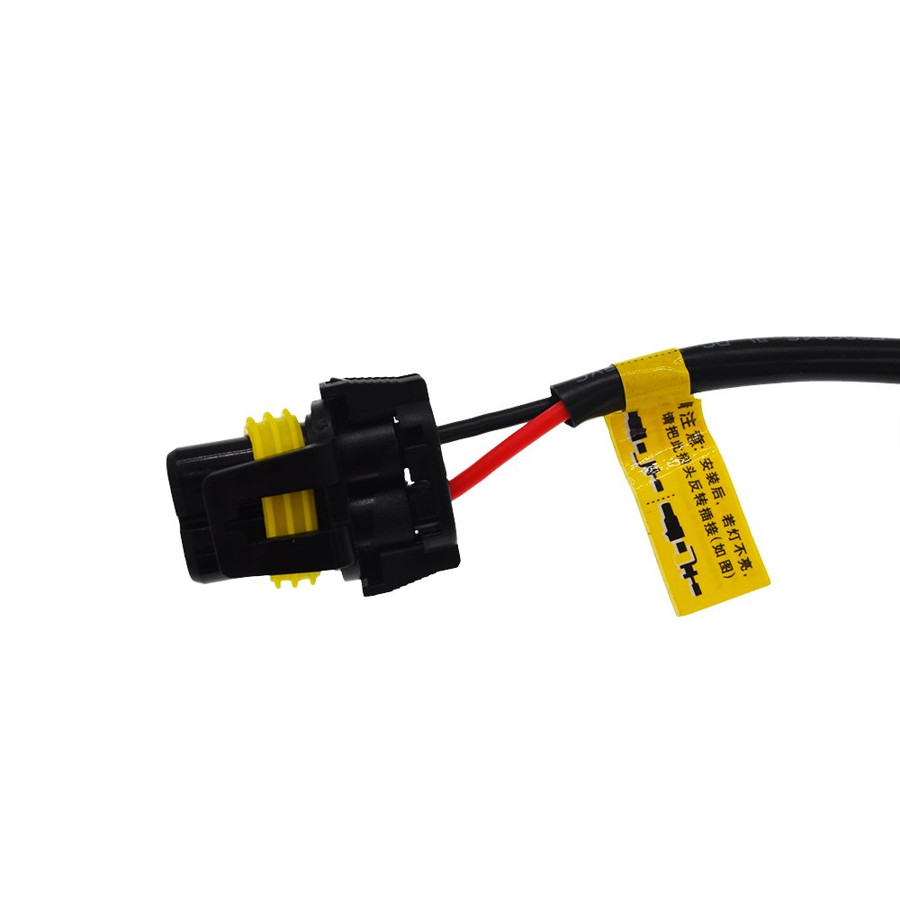 Bi Xenon 35W 55W H4 12V cable wire Harness For H4 9003 Hi/Lo Bi-Xenon HID Bulbs Wiring Controllers Play and plug