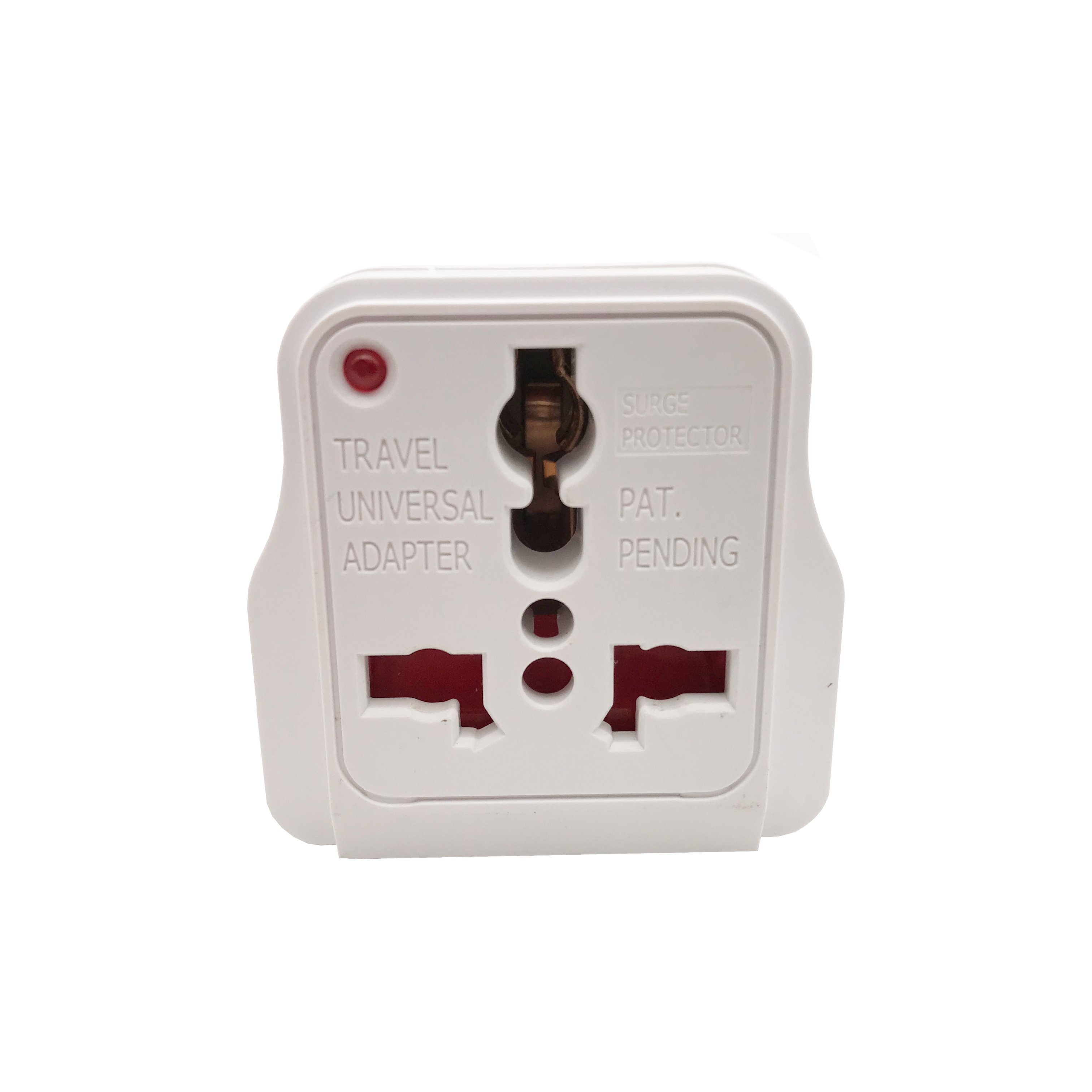 Detachable Plug Power Adapter European Travel Plug Adapter 16A 250V 2 Pin Universal Travel World Adaptor Adapt Surge Protection