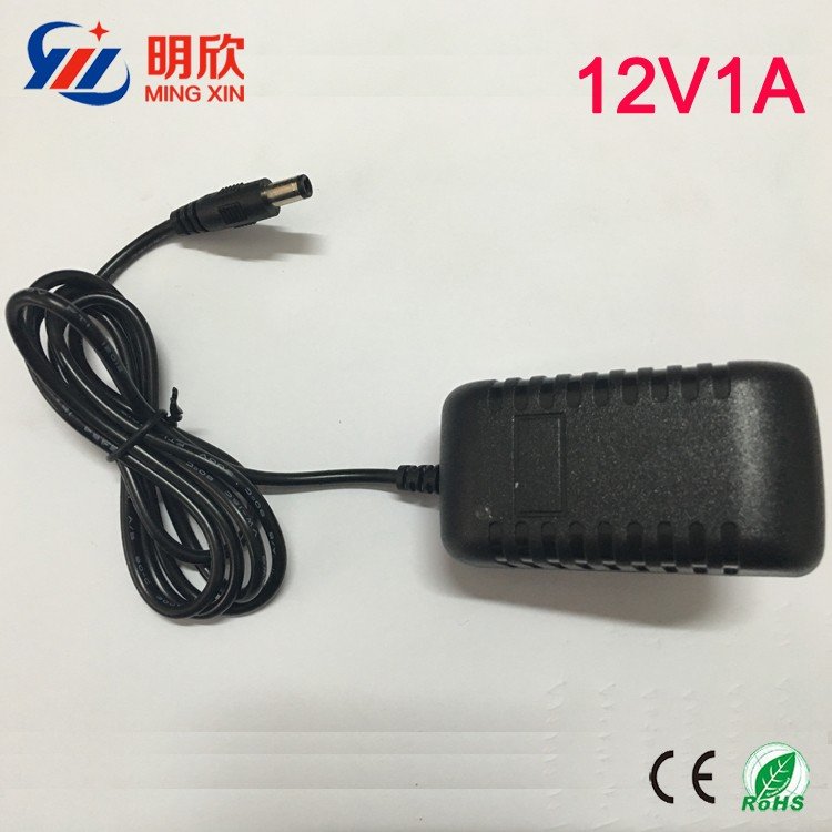 AC DC power adapter 12v 1a /12v 1000ma ac dc power supply adapter US/EU/UK plug
