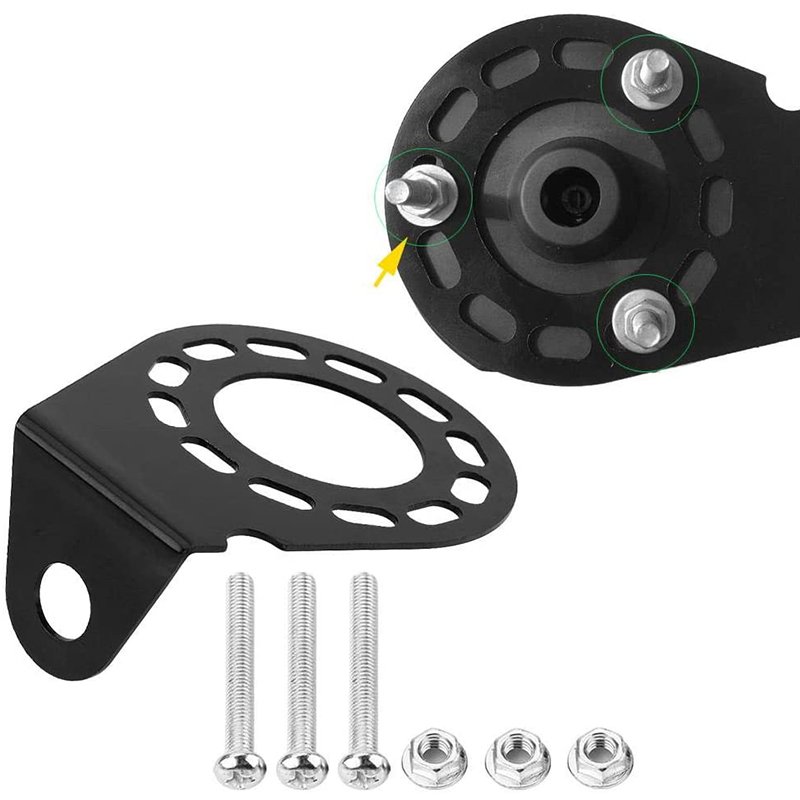 Trailer Mounting Bracket Metal Mounting Bracket Holder for 7 Pin 13 Pin Caravan Towing Trailer Connector Plug Socket