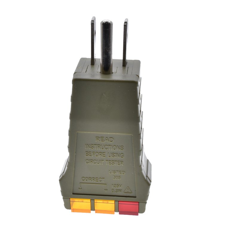 wholesale discharge plug Electric Automatic Earth Wire Plug Socket Tester for esd grounding cords