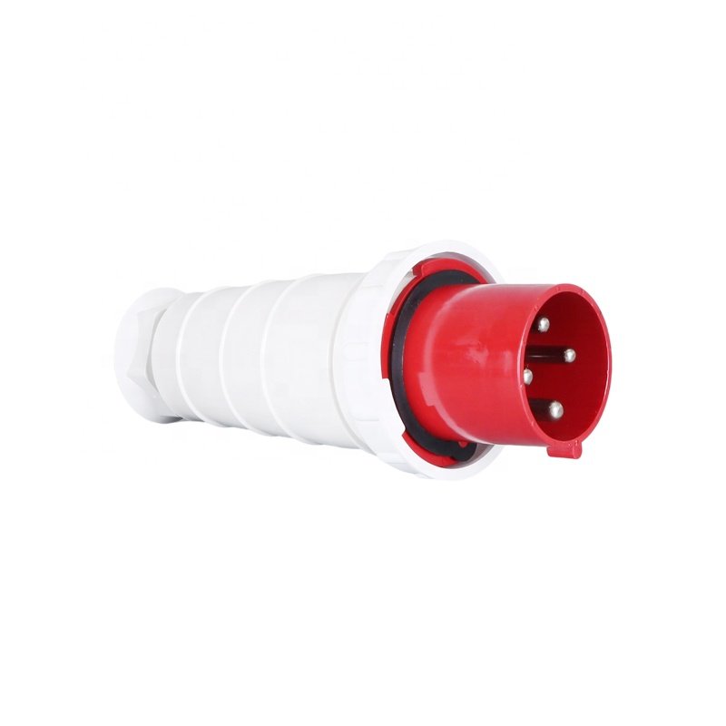 ZNG-044 IP67 Waterproof 4 Pin 380V/415V 125A Industrial Plug Socket Receptacle