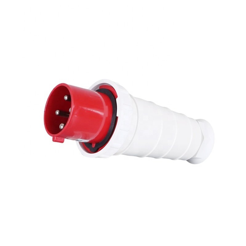 ZNG-044 IP67 Waterproof 4 Pin 380V/415V 125A Industrial Plug Socket Receptacle