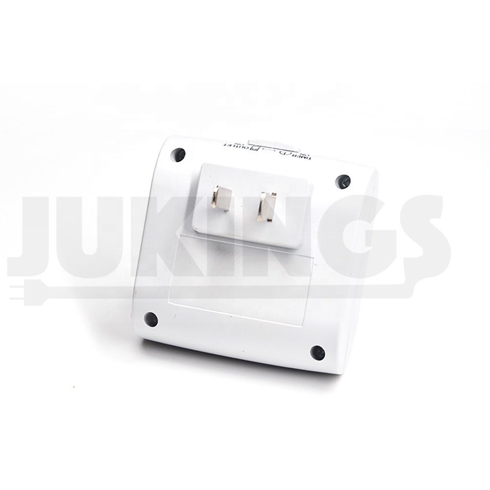 2prong mini Indoor 24-Hour timer mechanical Outlet Timer plug for TV's, holiday lights, lamps using ,CETL approved