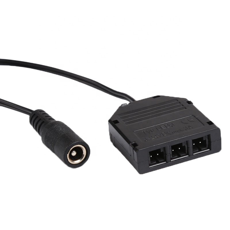 Dupont L813 2 Pin Junction Box With Plug Wire | 3 & 6 Way Connector Ports for LED Furniture Distribution