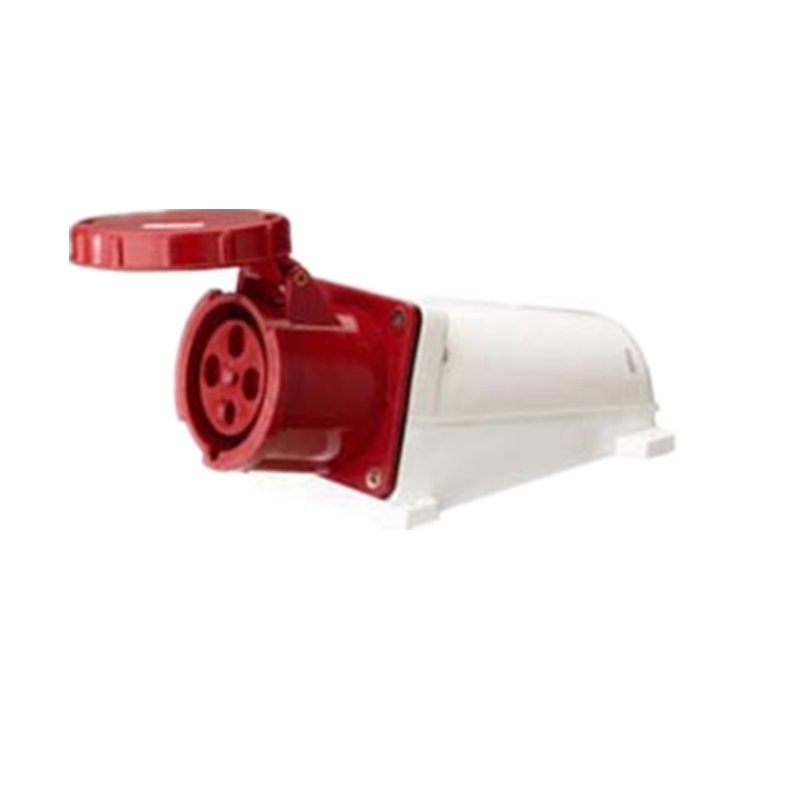 European standard red blue 200V 380V 16A 32A 63A 125A 3P 4P 5P IP44/IP67 waterproof rate male female industrial plug socket