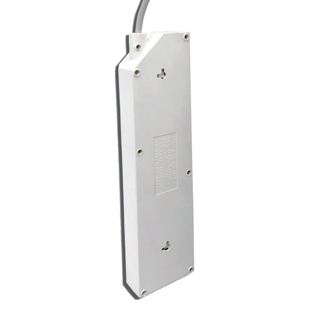 Electrical outlet voltmeter switch board extension multi socket plug power strip for european plug market
