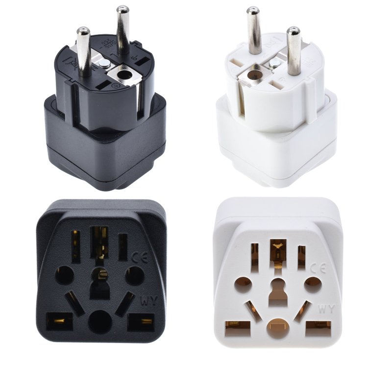 Europe travel plug adapter International Power Plug Adapter Travel to Italy,Greece,France, Spain,Germany