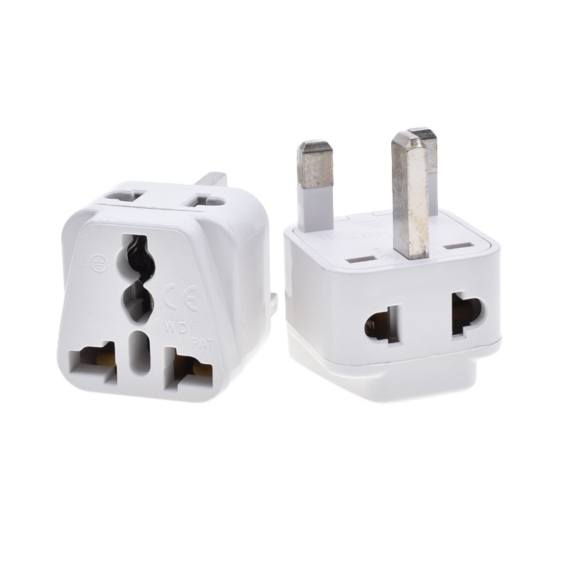 New products Hot UK Extension sockets 2 in 1 Universal to UK plug travel For Singapore Saudi Arabia United Arab Emirates UK