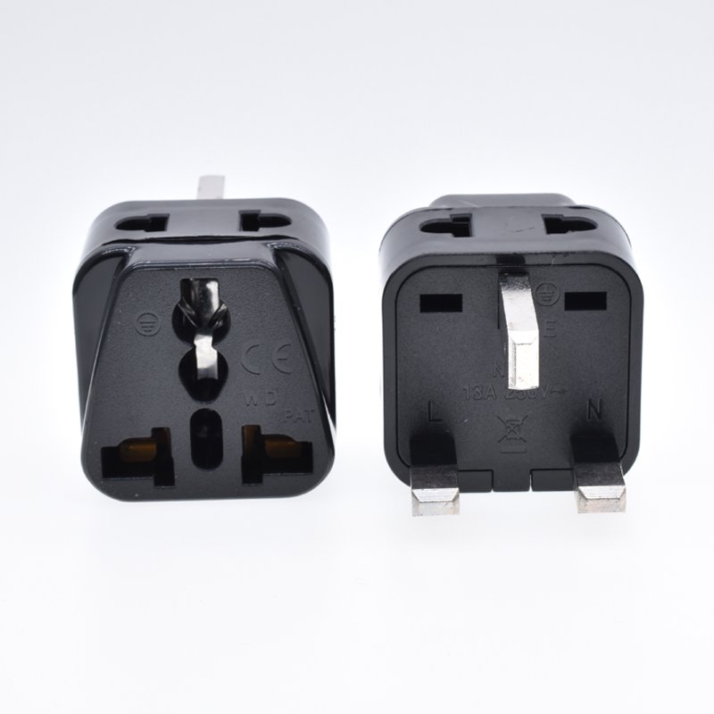 New products Hot UK Extension sockets 2 in 1 Universal to UK plug travel For Singapore Saudi Arabia United Arab Emirates UK