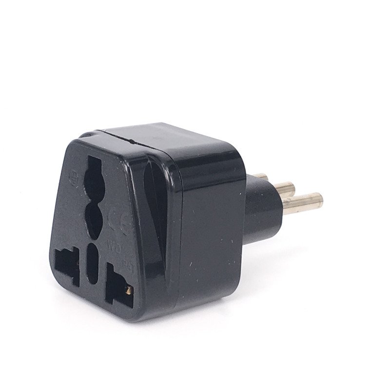 Type L round 3 pins Travel Adapter AC Power Plug Converter AC Socket 250V electric conversion plug For Italy Uruguay