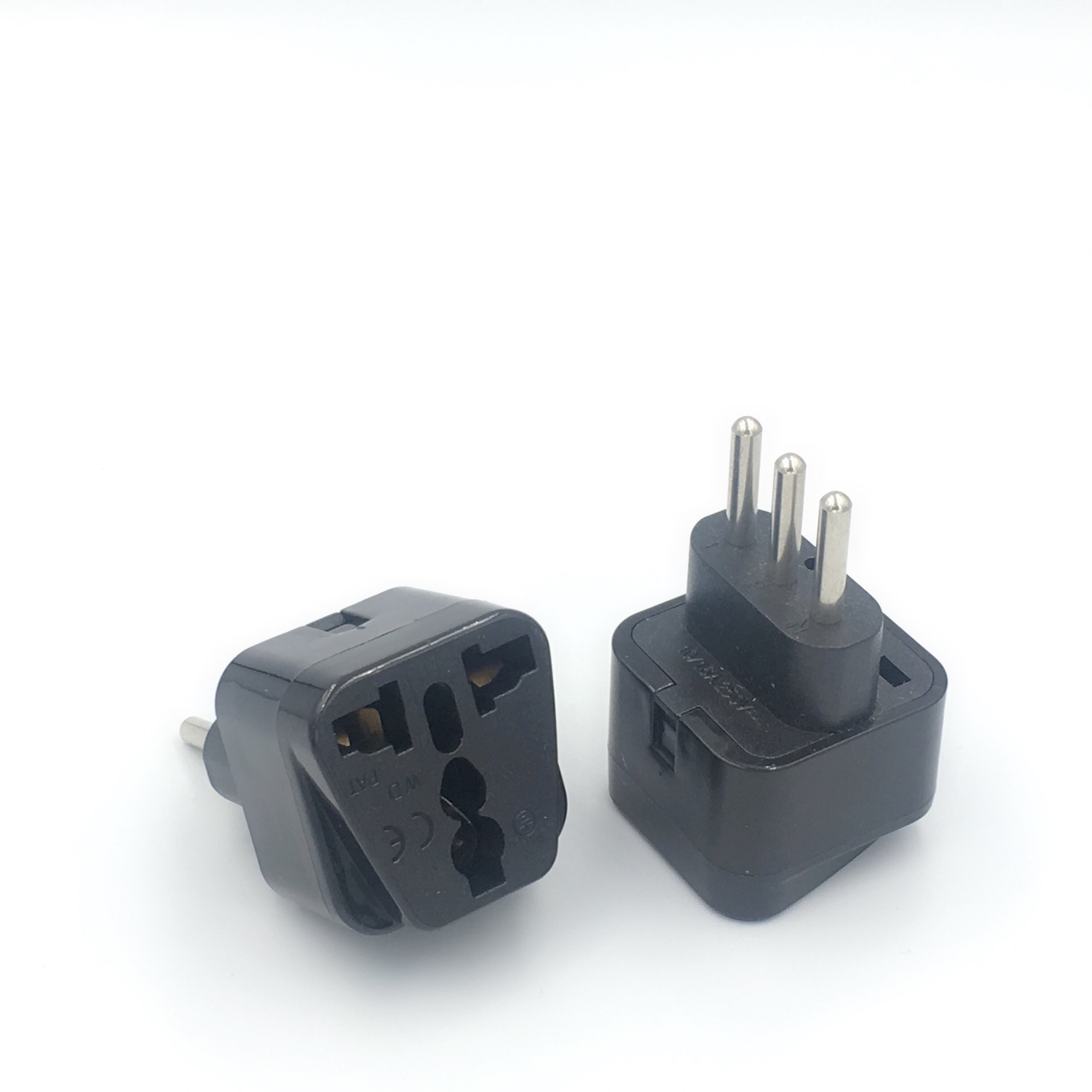 Type L round 3 pins Travel Adapter AC Power Plug Converter AC Socket 250V electric conversion plug For Italy Uruguay