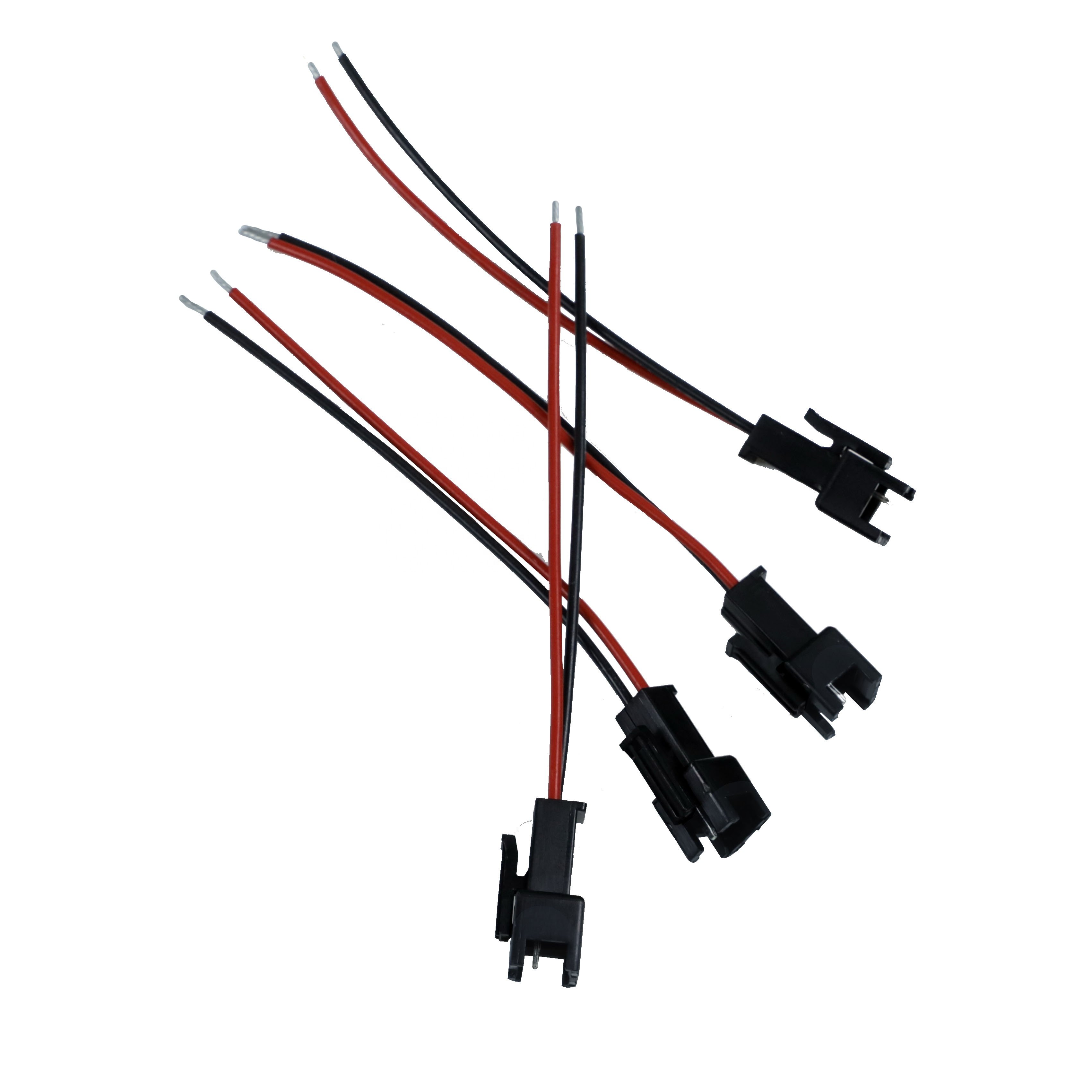 Electrical Wire Harness Power Connector / Stripping Wire Harness Cable Harness With 8-pin Plug