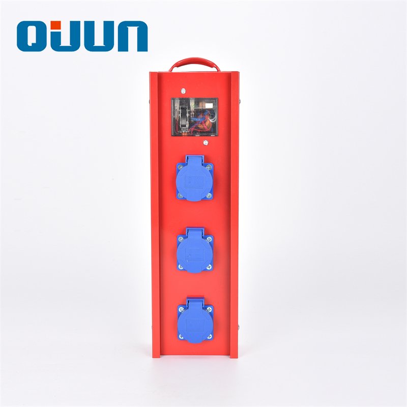 Pino Industrial Plug and Socket Distribution Box Factory Main Product 220v Iron OEM Red 16A 12 Months Acceptable CE CCC CN;ZHE