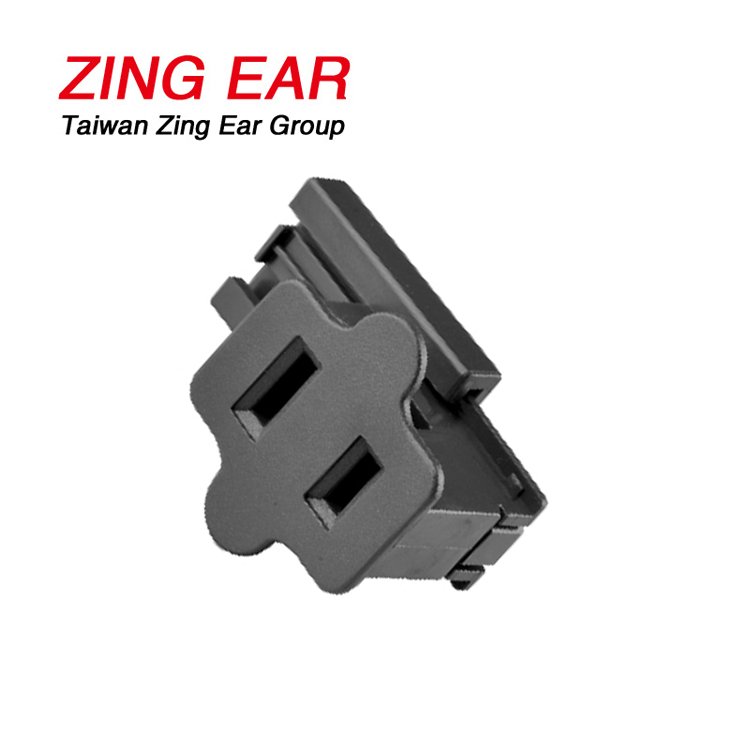 ZINGEAR Jinyu Switch 8A 125V Plug Socket Series ZE-33-2 Socket Switch Electrical Receptacle