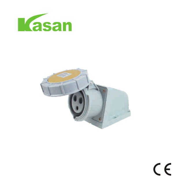 IP67 Ip44 32 Amps Ice Outdoor Plastic Wall Outlets Male Female Power Electrical Industrial Plug And Socket