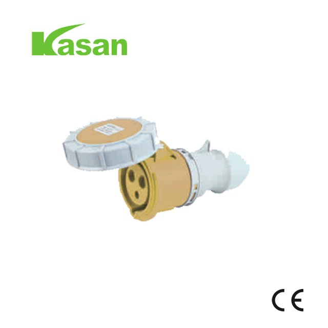IP67 Ip44 32 Amps Ice Outdoor Plastic Wall Outlets Male Female Power Electrical Industrial Plug And Socket