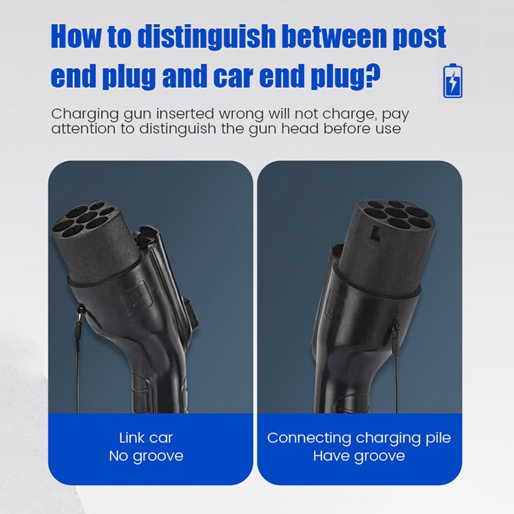 Ev Accessories 16A 5M 10M Gb/T Ev Charging Pile Socket To Plug Extension Cable Mobile Ev Car Charging Cable