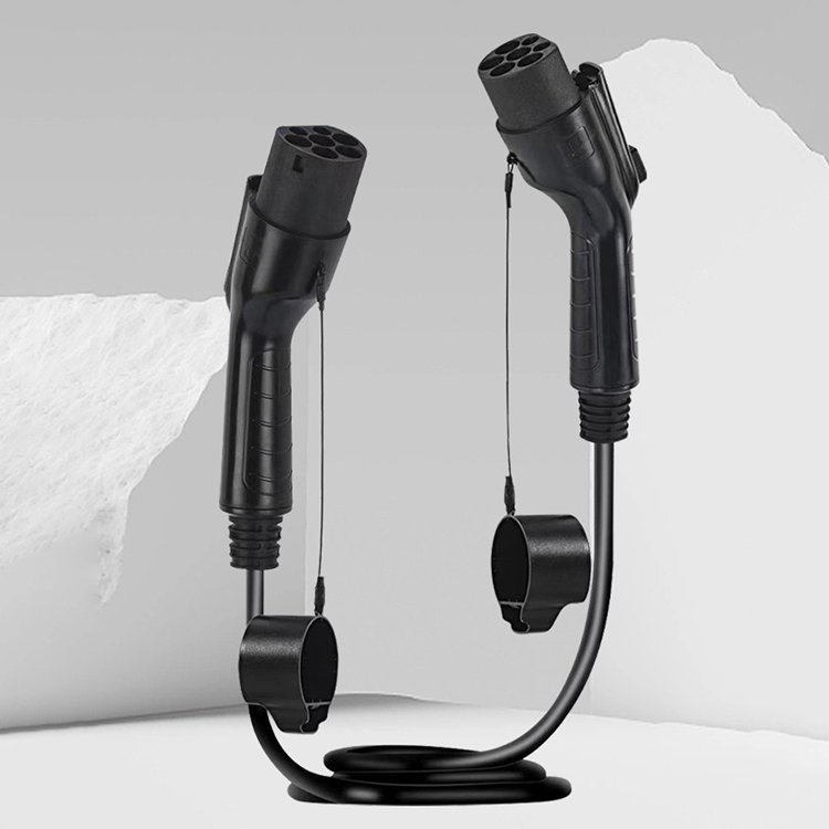 Ev Accessories 16A 5M 10M Gb/T Ev Charging Pile Socket To Plug Extension Cable Mobile Ev Car Charging Cable