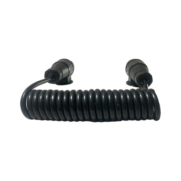 High quality 13pin TPU trailer spiral power cable for car