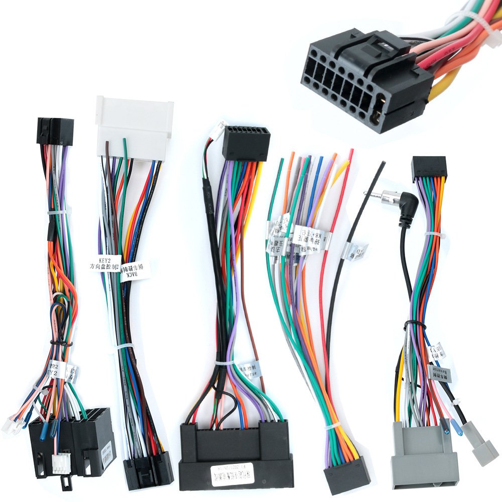 Manufacturer OEM ODM DB15Pin DB25Pin Male To Female Plug Cable Engine Wiring Harness 24AWG 26AWG Customize Cable Assembly
