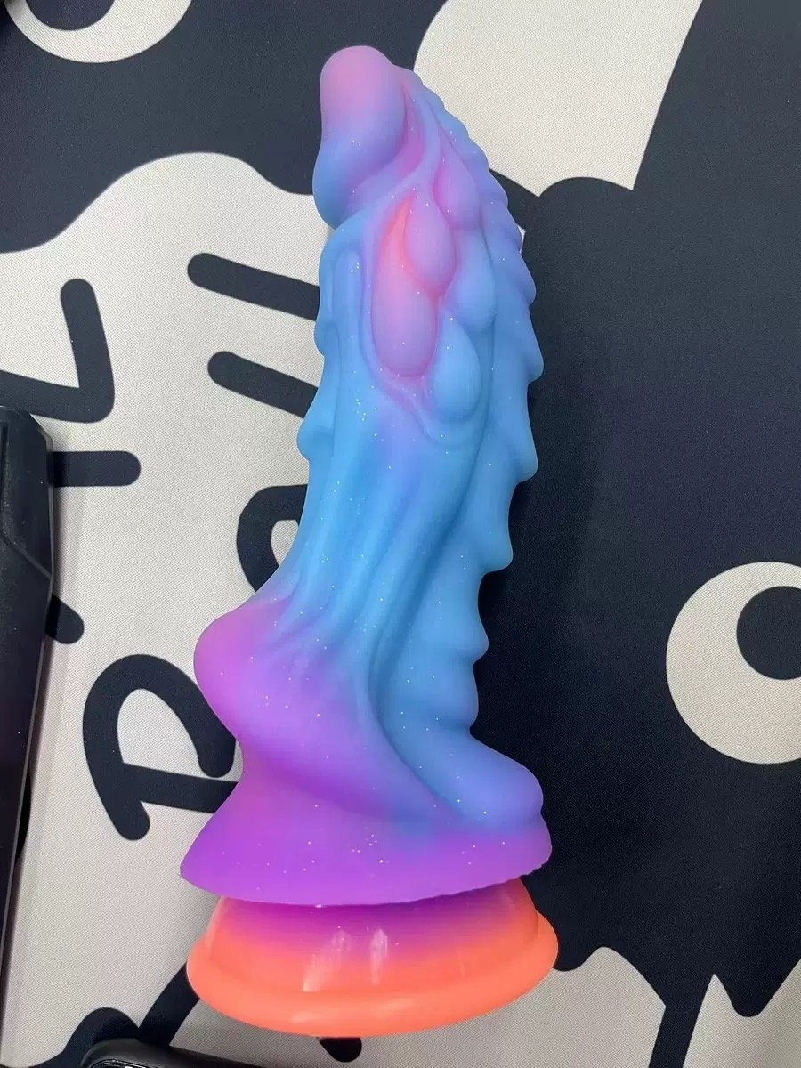 New Monster Light Up Dildo Lesbian Anal Toys Penis Huge Dragon Monster Dildo Butt Plug Adult Toys