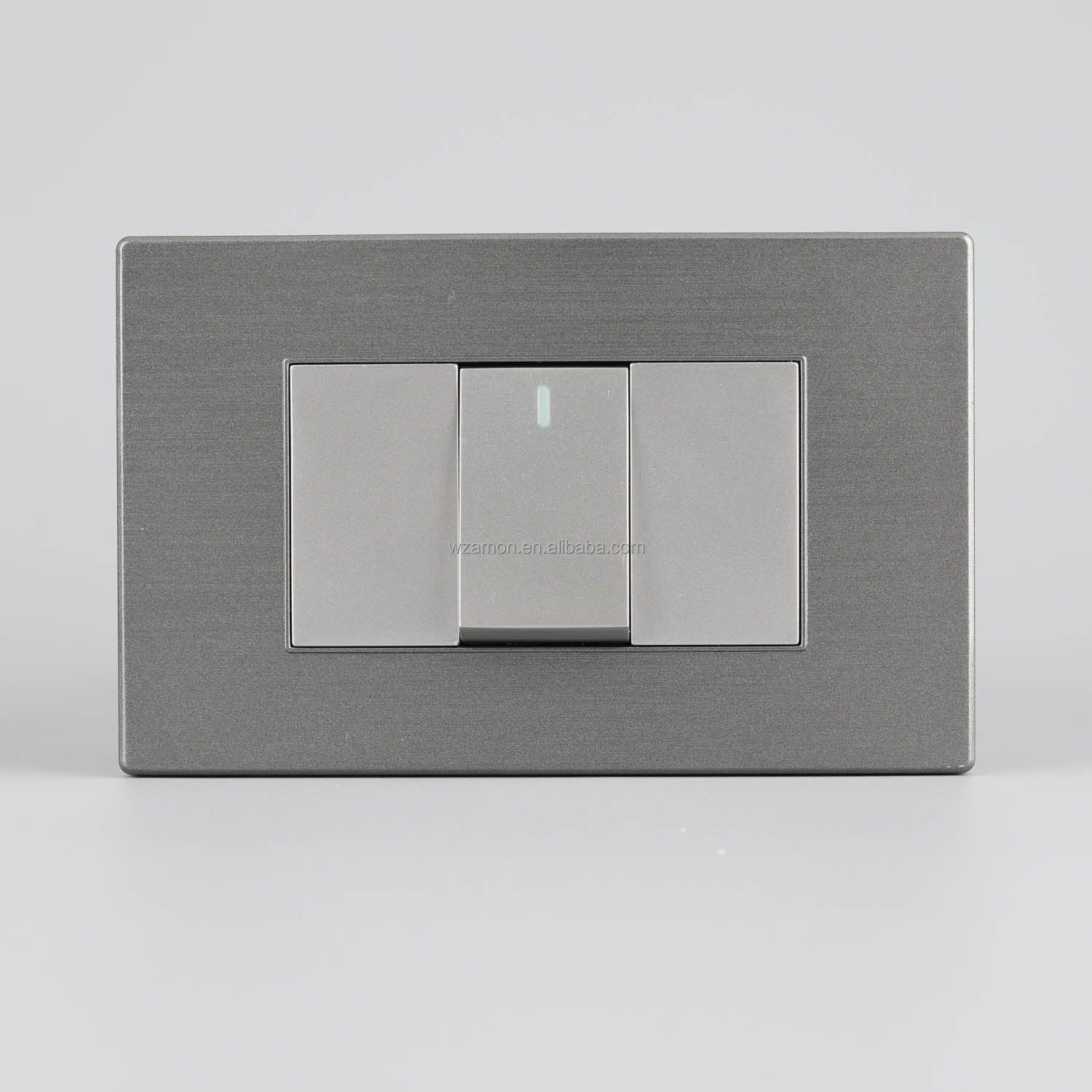 Wenzhou 118 American Us Standard 2 Gang 220V Duplex Universal Plug Socket House Power Light Electric Electrical Wall Switches