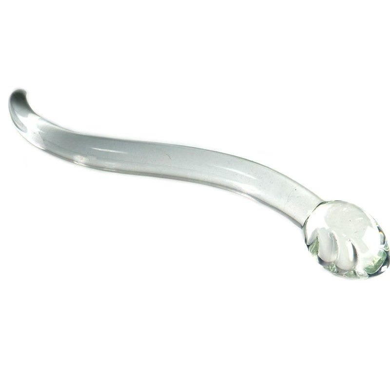 glass butt plug anal dildo anal bead crystal