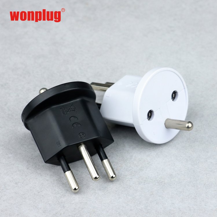 Germany to ch converter France to Swiss power plug adaptor permanently fix Switzerland 10A 250V triple plug socket for industry